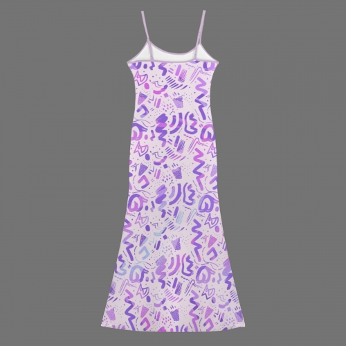 Spaghetti Strap Bodycon Maxi Dress