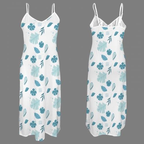 Women's V-Neck Cami Maxi Dress