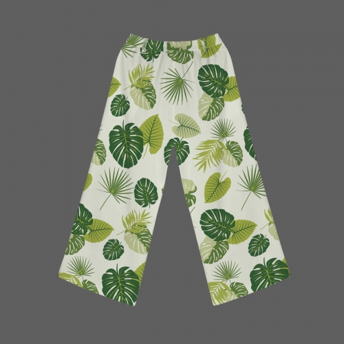 Women's High Waist Wide Leg Pleated Pants