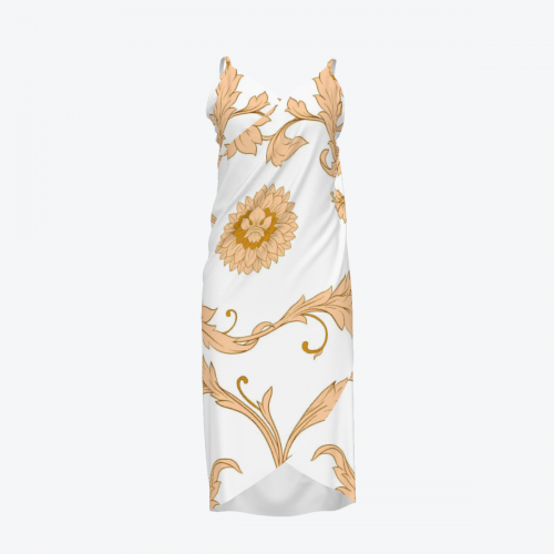 One Piece Backless Suspender Dress