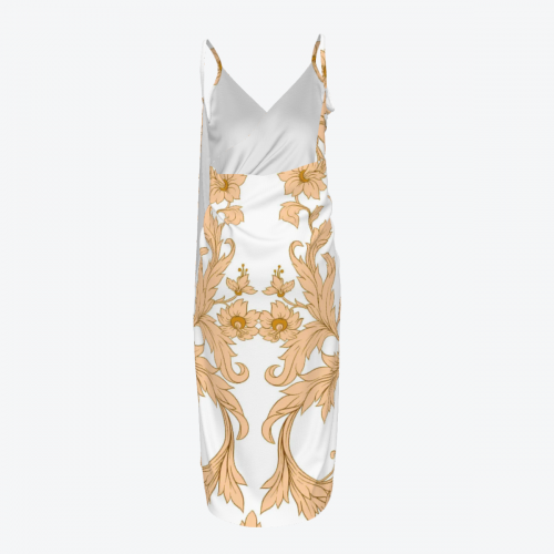 One Piece Backless Suspender Dress