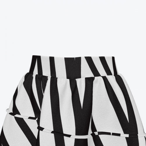 Women's High Waist Layered Sport Skirt