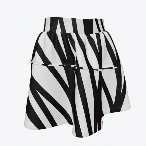 Women's High Waist Layered Sport Skirt