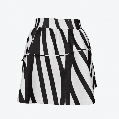 Women's High Waist Layered Sport Skirt