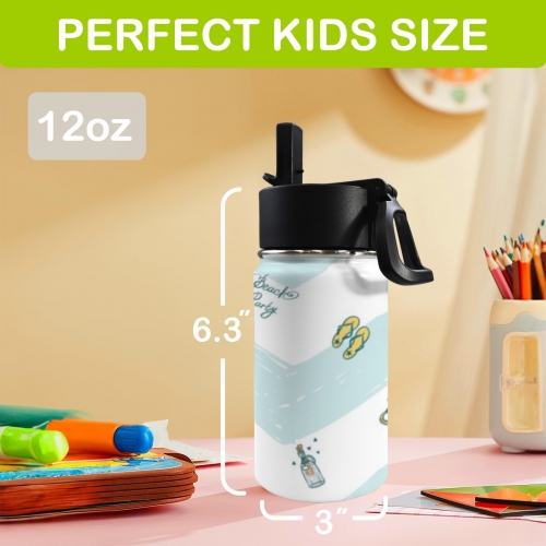 12oz Kids Insulated Water Bottle