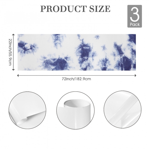 Gift Wrapping Paper-Coated Paper 72"x 22"（3 Roll） | Ships from USA