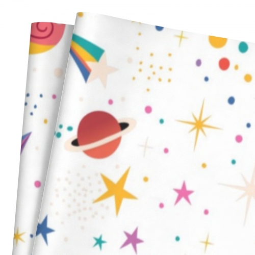 Gift Wrapping Paper-Coated Paper 120"x 22"（2 Roll） | Ships from USA