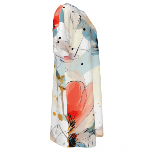 Women's All-Over Print T-Shirt Dress