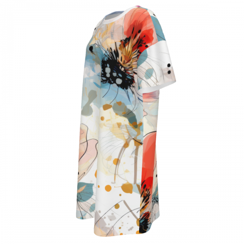 Women's All-Over Print T-Shirt Dress
