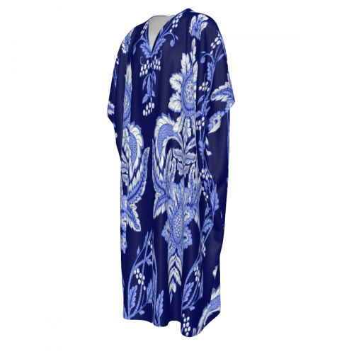 Men's Open-Front Long Robe