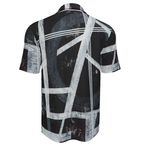 Men's Button-Down Short-Sleeved Polo Shirt