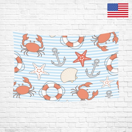 New Polyester Peach Skin Wall Tapestry 90"x60" | Ships from USA
