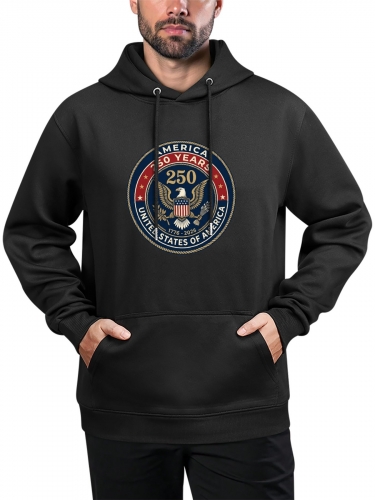 Custom Men's Hoodie (Front & Back Print ) |  Ships  from Canada