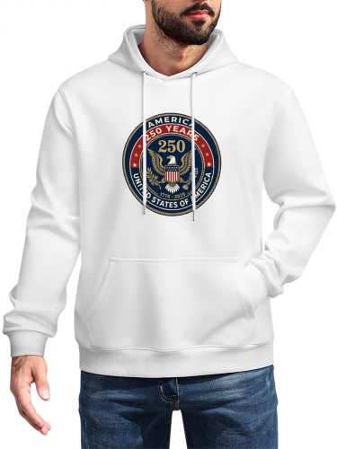 Custom Men's Hoodie (Front & Back Print ) |  Ships  from Canada