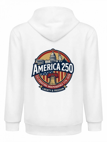 Custom Men's Hoodie (Front & Back Print ) |  Ships  from Canada