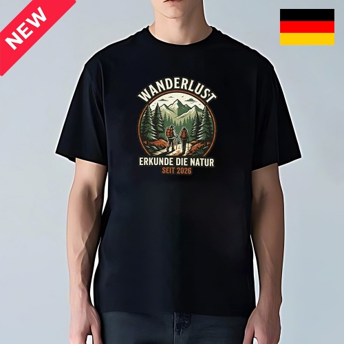 Cotton Short Sleeve T-shirt  (Front & Back Print) | Ships from Germany