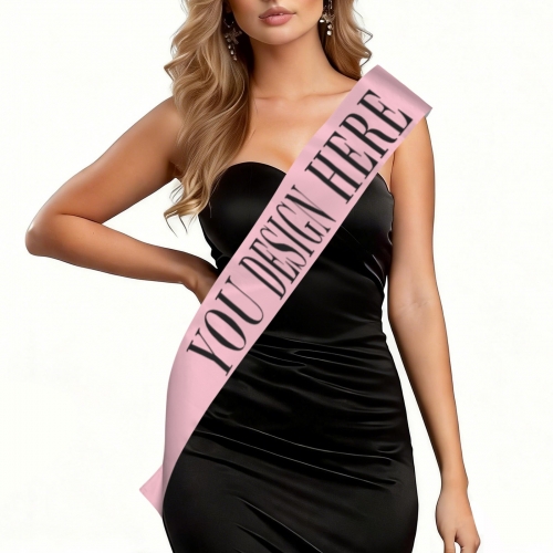 Satin Pageant Sashes