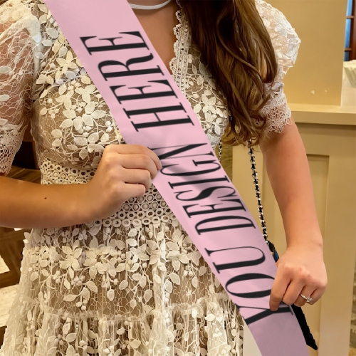 Satin Pageant Sashes