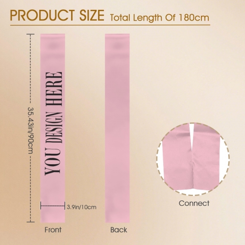 Satin Pageant Sashes