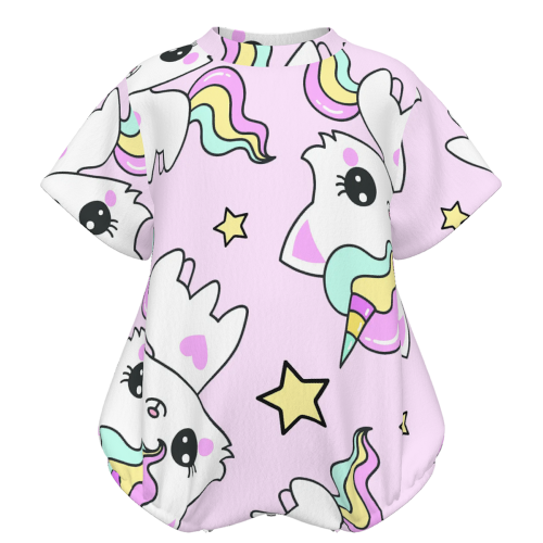 Baby’s Short-Sleeve Romper