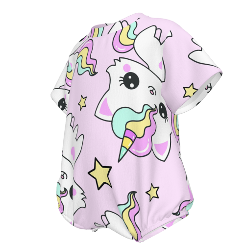 Baby’s Short-Sleeve Romper