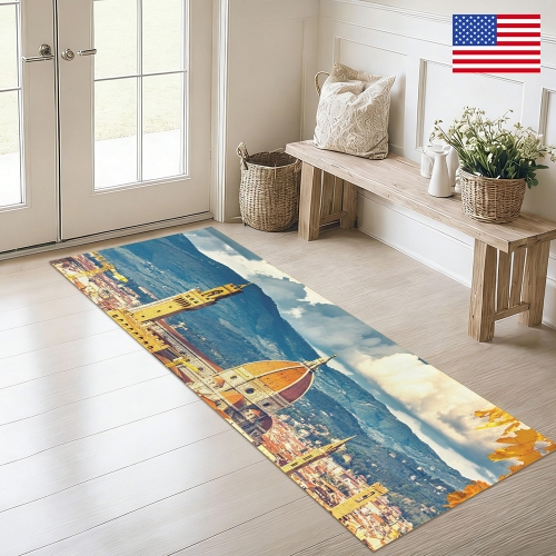 Indoor Runner Rug  60" x 22" | Ships from USA