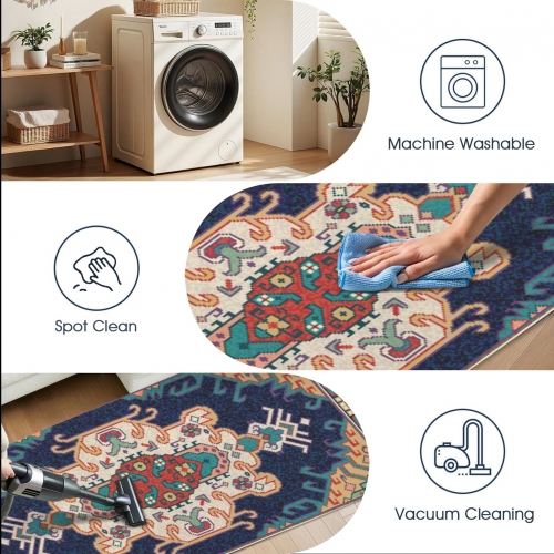 Indoor Runner Rug  70" x 26" | Ships from USA