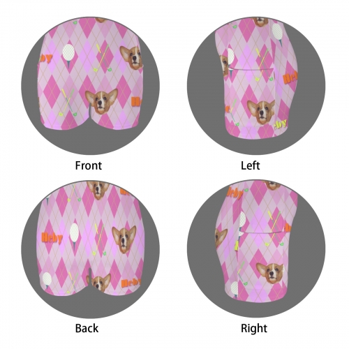 Double-Layer Ruffle Sports Skirt