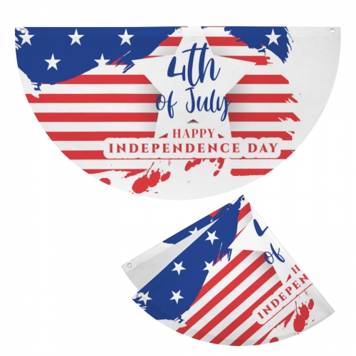 Semi Circle Flag 36 x 18 inch | Ships from USA