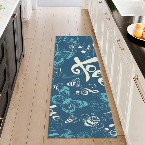 Flannel Indoor Runner Rug 60" x 24" | Ships from USA