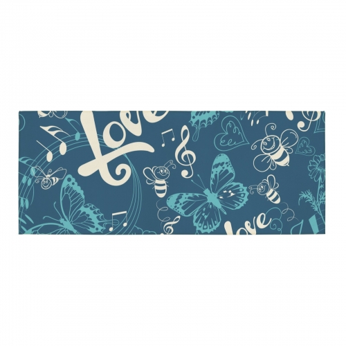 Flannel Indoor Runner Rug 60" x 24" | Ships from USA