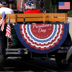 Semi Circle Flag 72 x 36 inch | Ships from USA