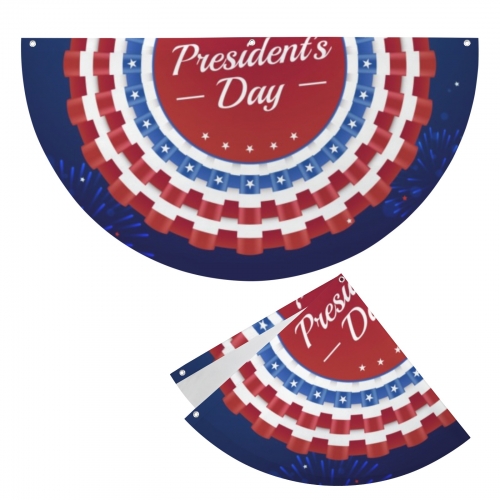 Semi Circle Flag 72 x 36 inch | Ships from USA