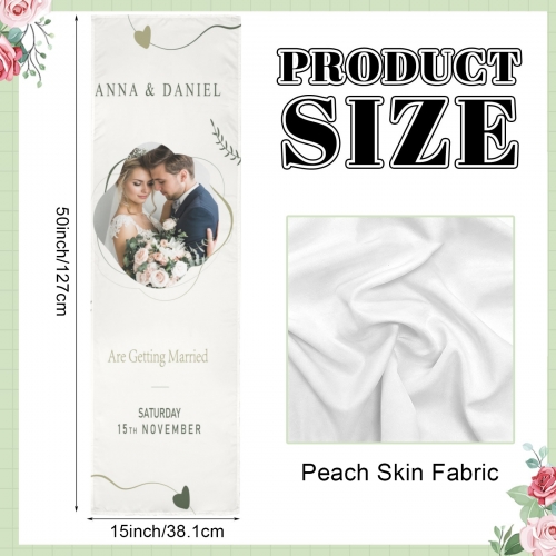 New Polyester Peach Skin Wall Tapestry 15" x 50" | Ships from USA