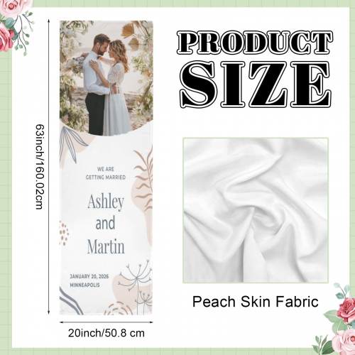 New Polyester Peach Skin Wall Tapestry 20" x 63" | Ships from USA