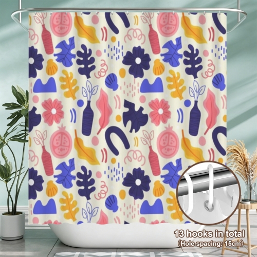 Shower Curtain 78" × 71" | Ships from USA