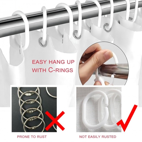 Shower Curtain 78" × 71" | Ships from USA