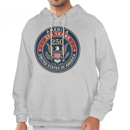 Men's Hoodie (Model H03) (Front & Back Print) | Ships from USA