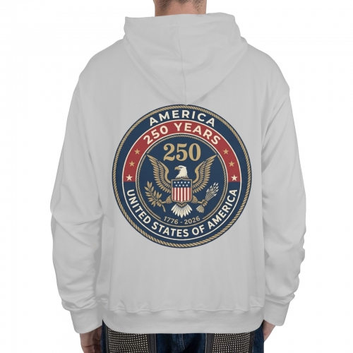 Men's Hoodie (Model H03) (Front & Back Print) | Ships from USA