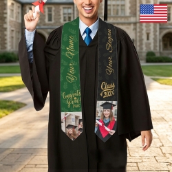 Adult Graduation Stole 72" × 5.9" | Ships from USA