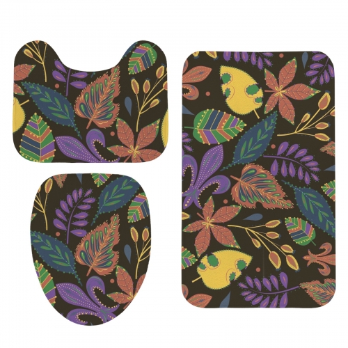 3-Piece Bathroom Rug Set | Ships from USA