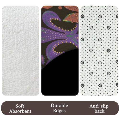 3-Piece Bathroom Rug Set | Ships from USA