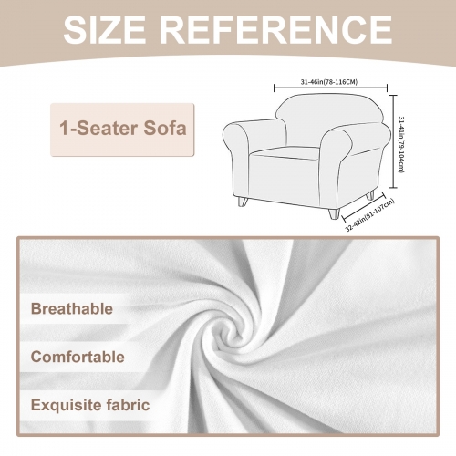 Single Seater Sofa Cover | Ships from USA