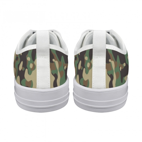 Men's Low-Top Canvas Sneakers