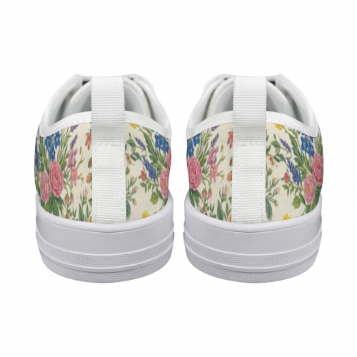 Women's Low-Top Canvas Sneakers