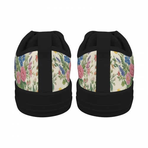 Women's Low-Top Canvas Sneakers
