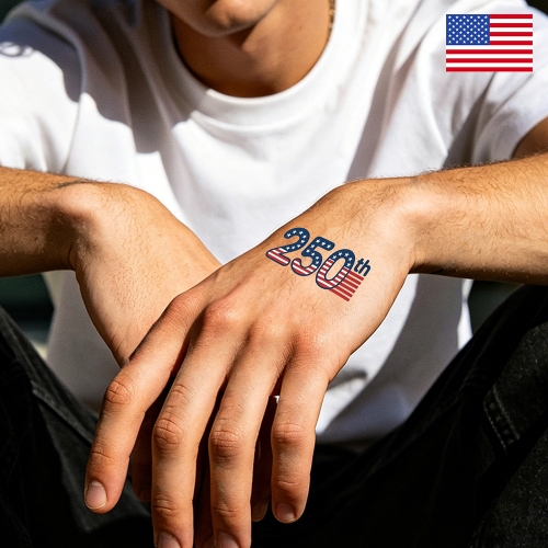 Personalized Temporary Tattoos (15 Pieces) | Ships from USA