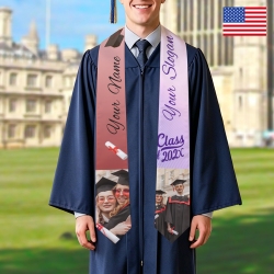 Adult Graduation Stole 78" × 5" | Ships from USA