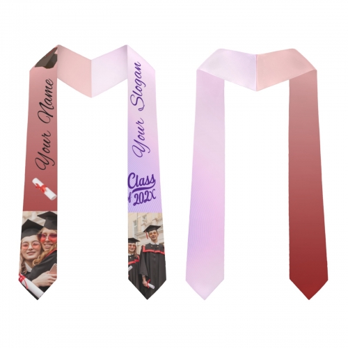 Adult Graduation Stole 78" × 5" | Ships from USA