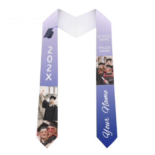 Adult Graduation Stole 5" × 78" | Ships from USA
